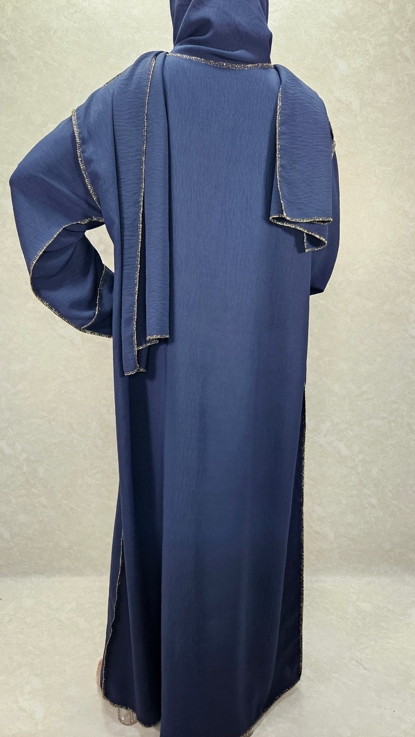 JAMIAH NAVY BLUE ABAYA