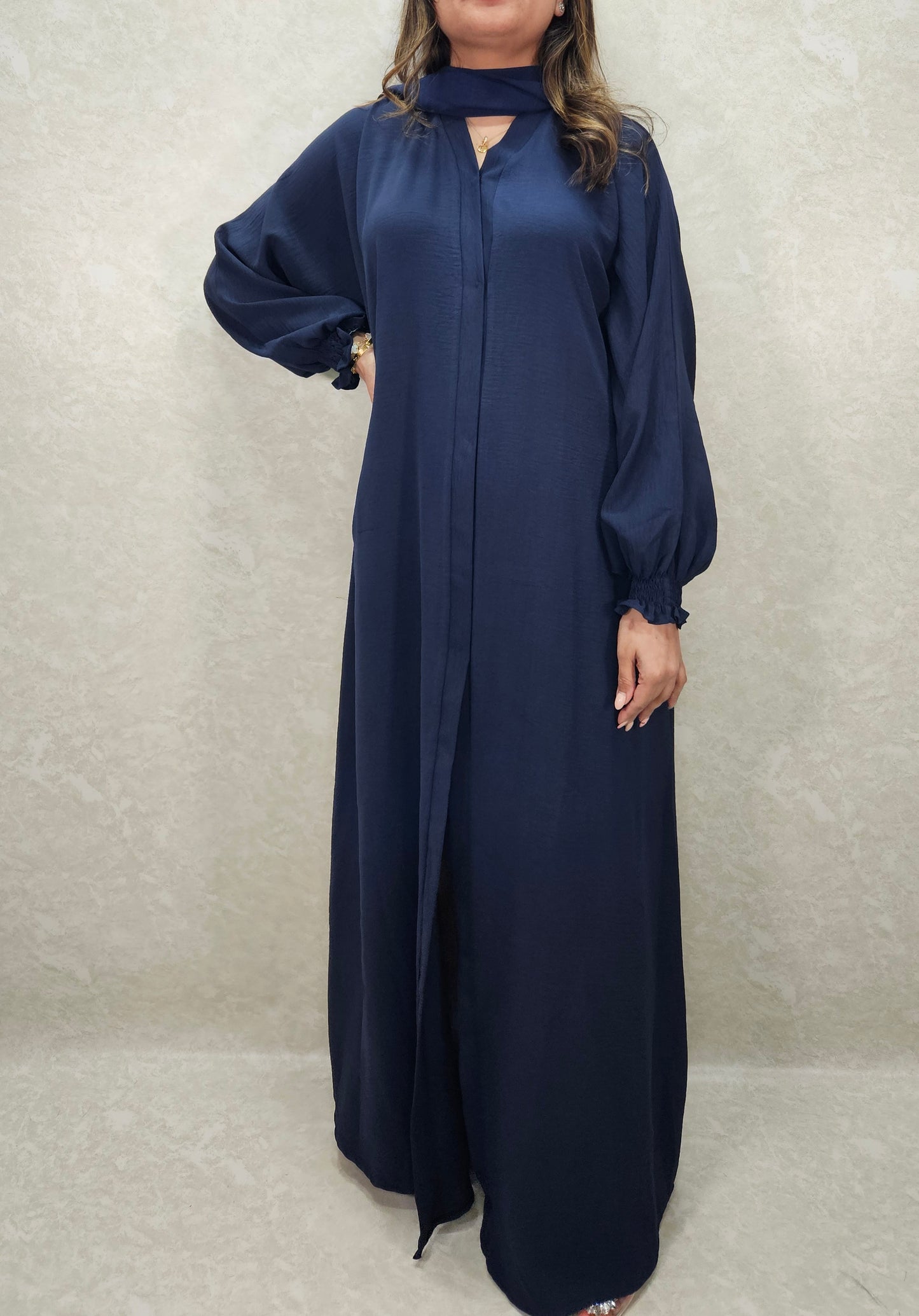 SIA ABAYA NAVY BLUE