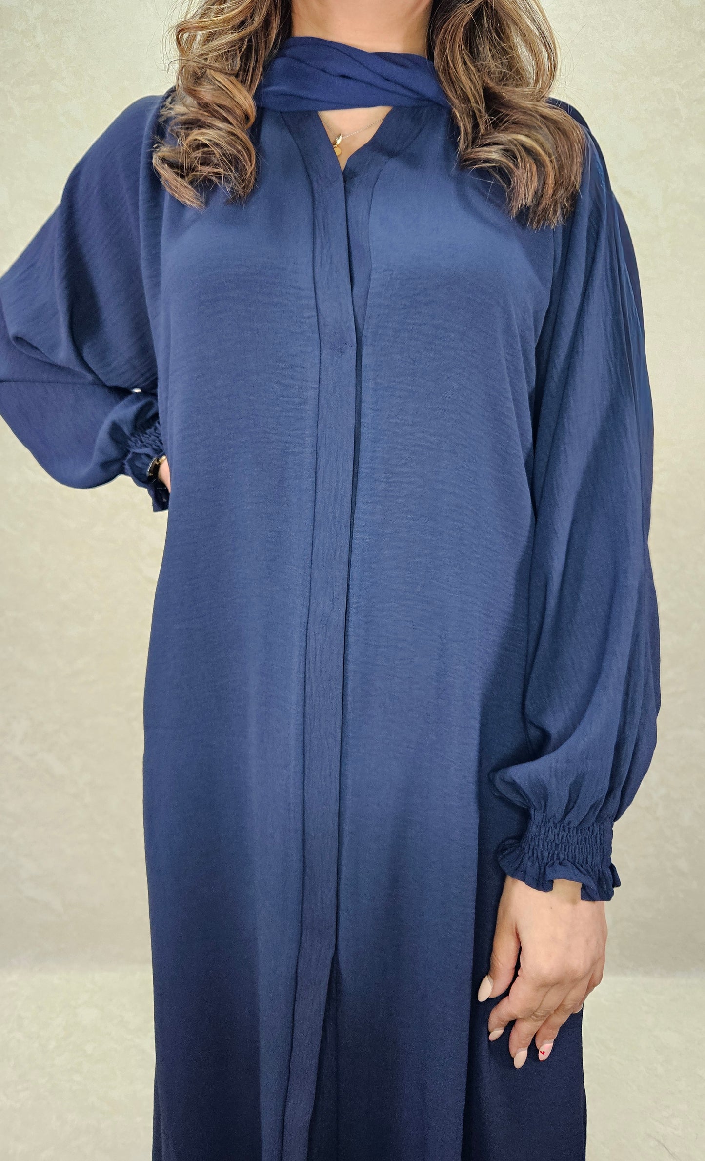 SIA ABAYA NAVY BLUE