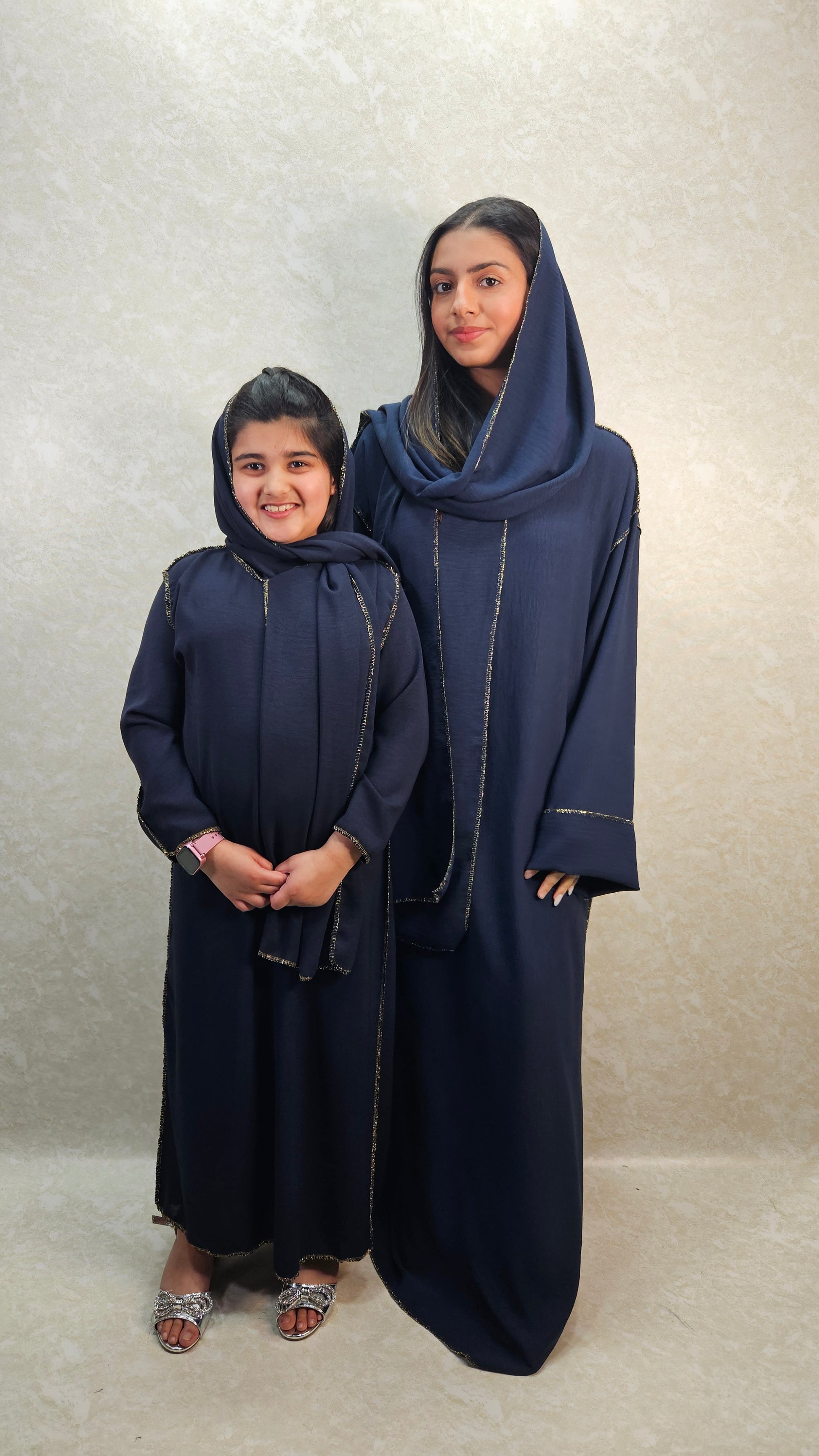 NAVY BLUE ABAYA DRESS