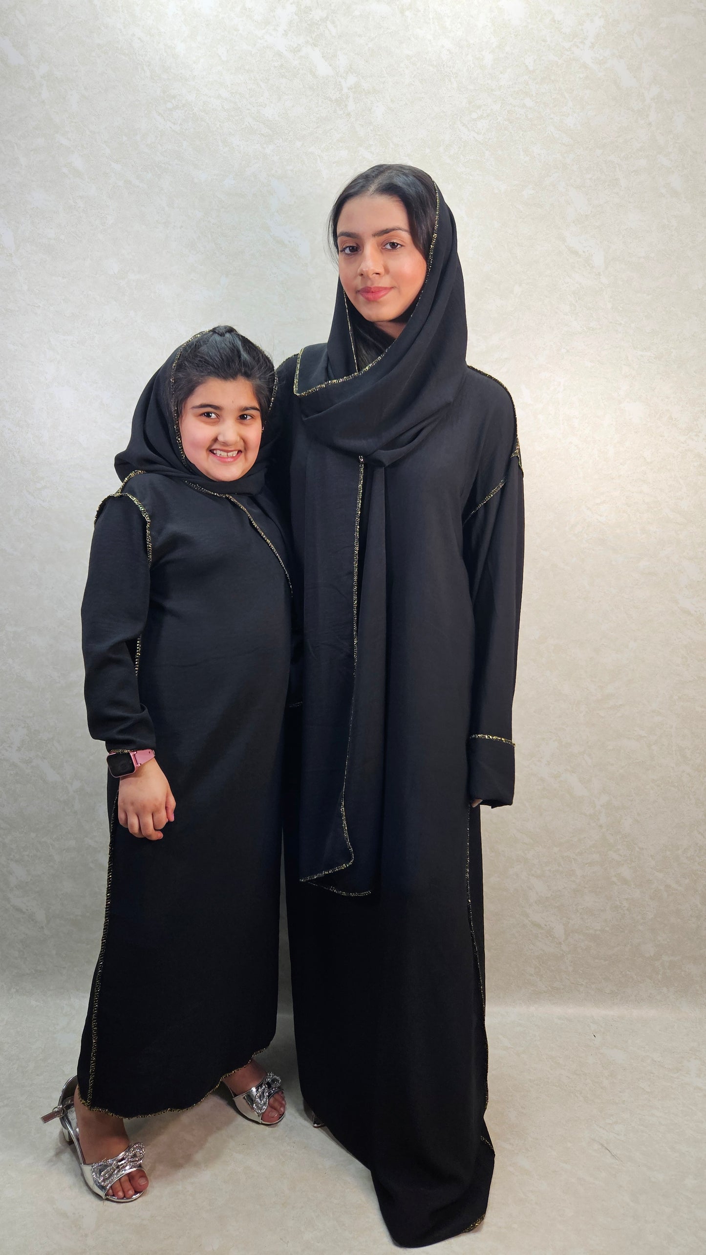 MOTHER DAUGHTER MATCHING DRESS ABAYA