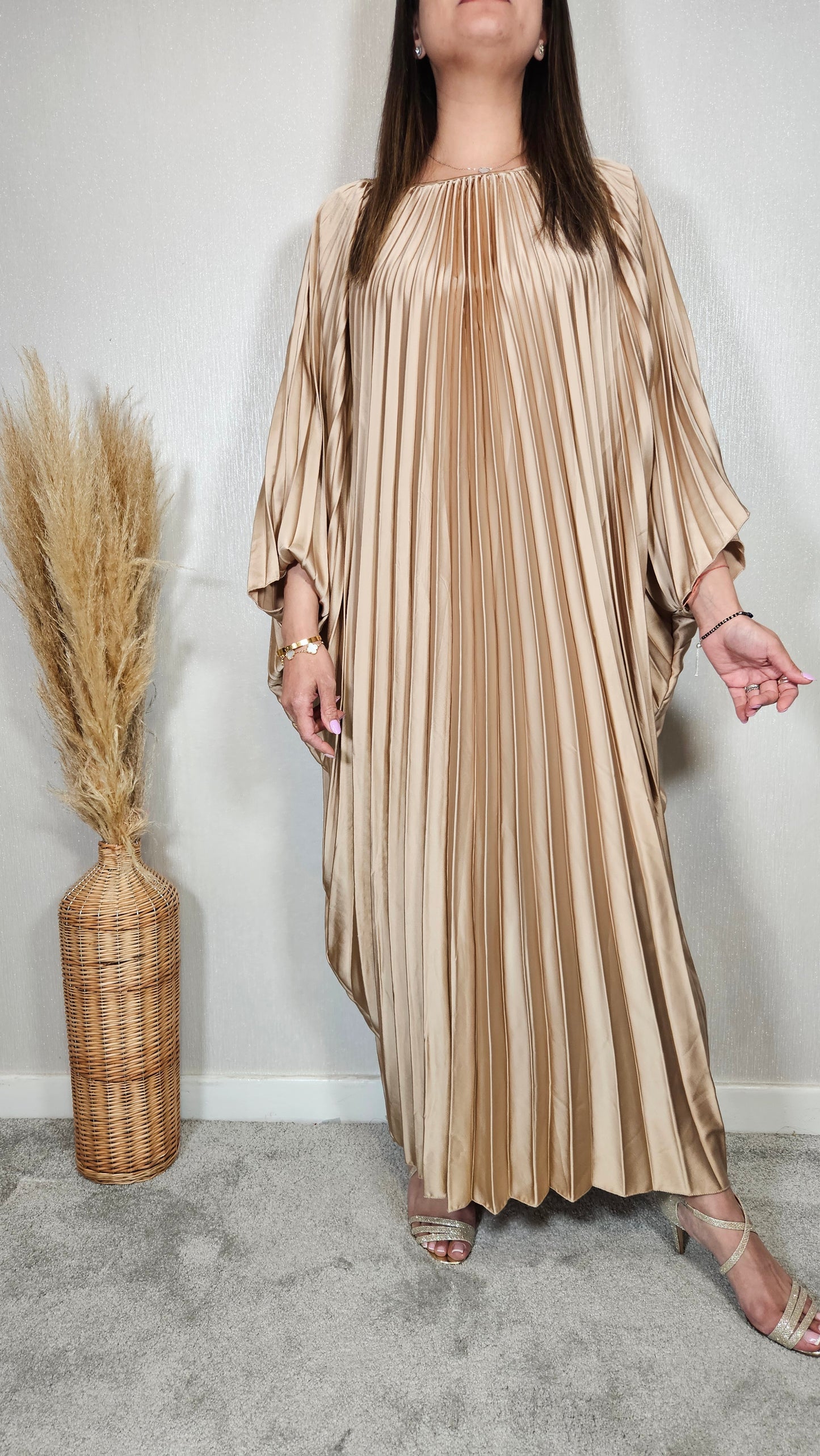 KAYA MAXI DRESS GOLD