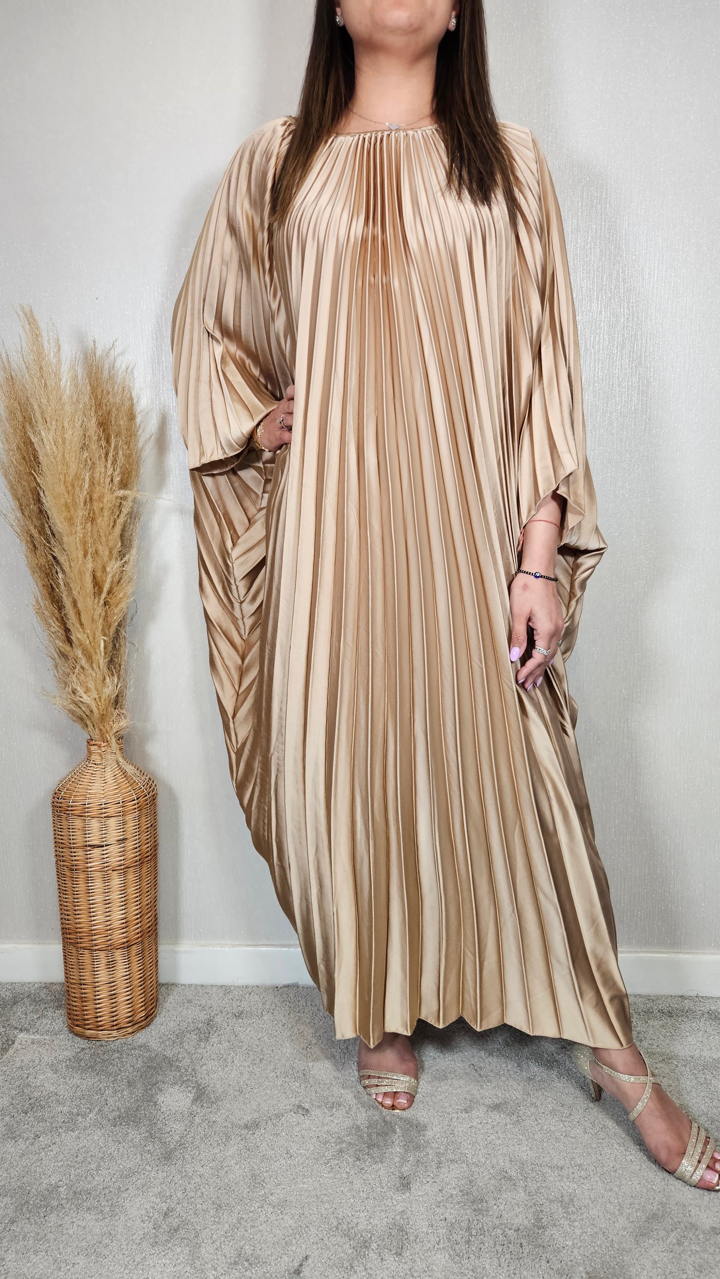 KAYA MAXI DRESS GOLD