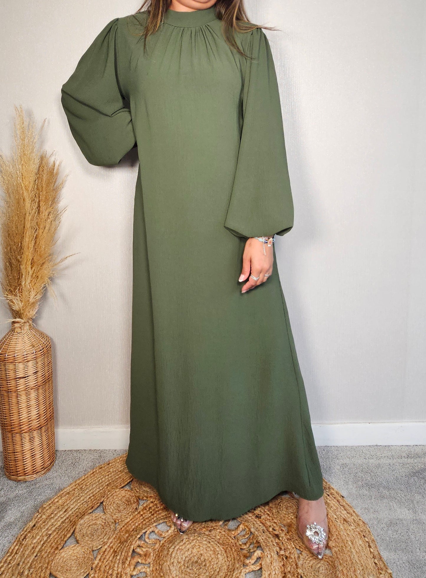 JIA MAXI DRESS GREEN