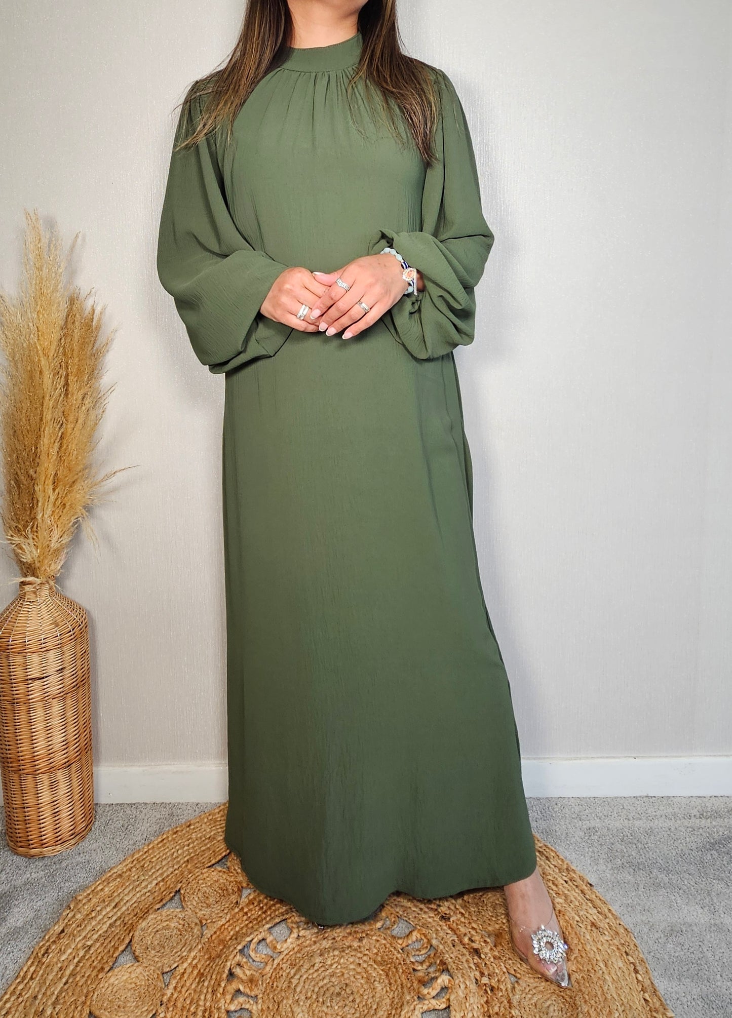 JIA MAXI DRESS GREEN