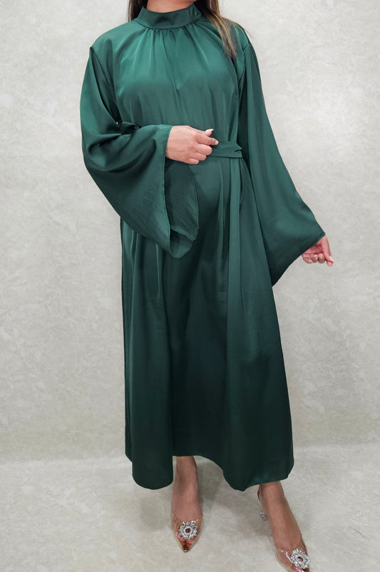 SAIRA DRESS IN EMERALD