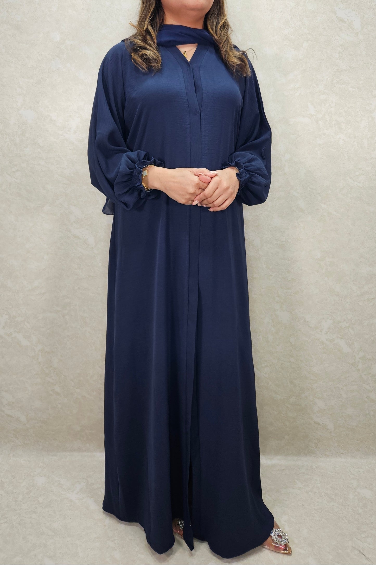 SIA ABAYA NAVY BLUE