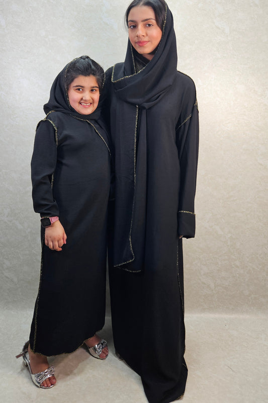 JAMIAH BLACK ABAYA (DAUGHTER)