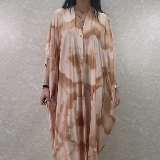 KAFTAN PRINTED DRESS