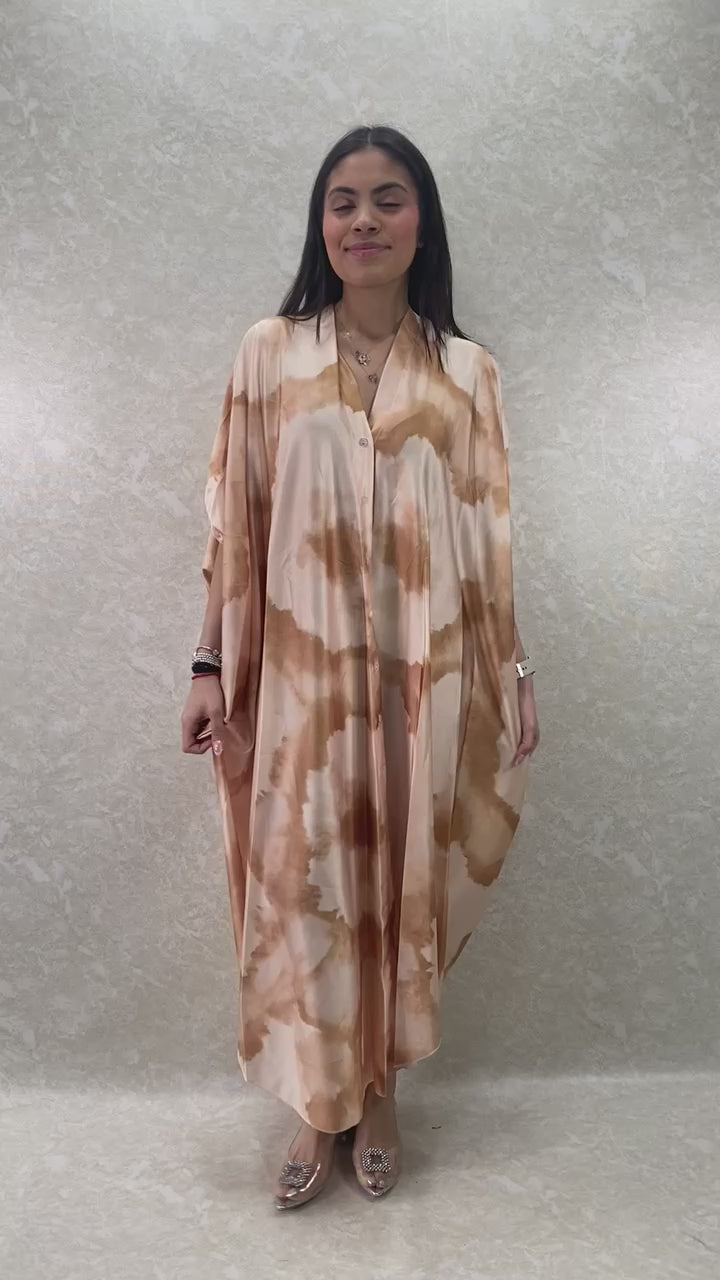 KAFTAN PRINTED DRESS