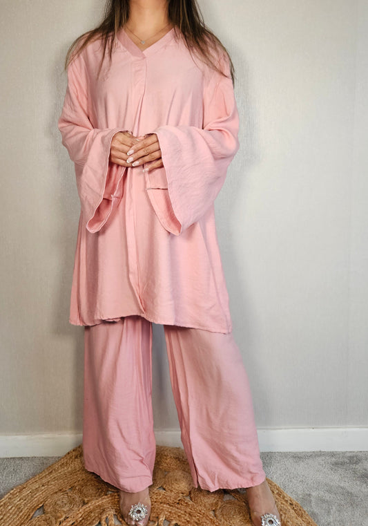 JIYA COORD PINK