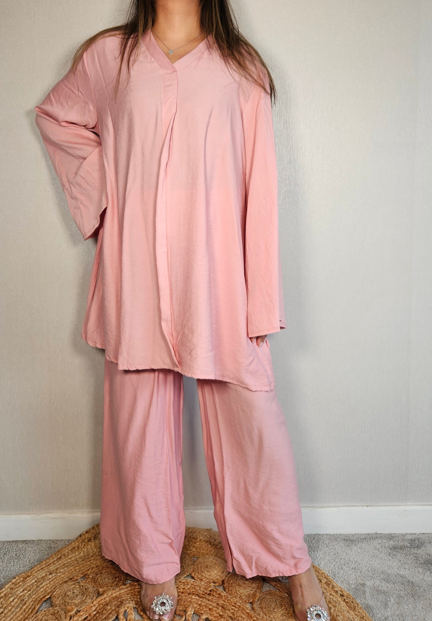 JIYA COORD PINK